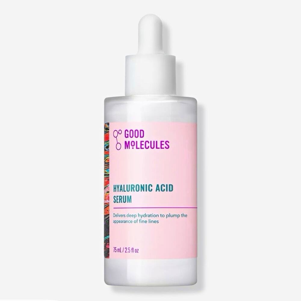 Good Molecules Hyaluronic Acid Hydrating Face Serum Clear 2.5 fl oz